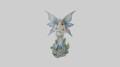 Faerie Princess statue model VR / AR / low-poly
