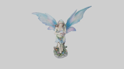 Fairy Enchantment statue model VR / AR / low-poly