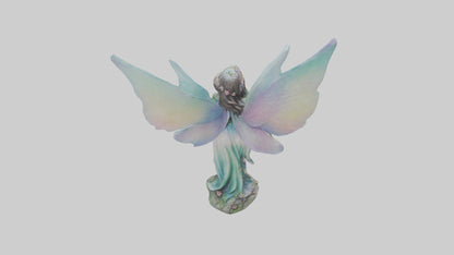 Fairy Enchantment statue model VR / AR / low-poly
