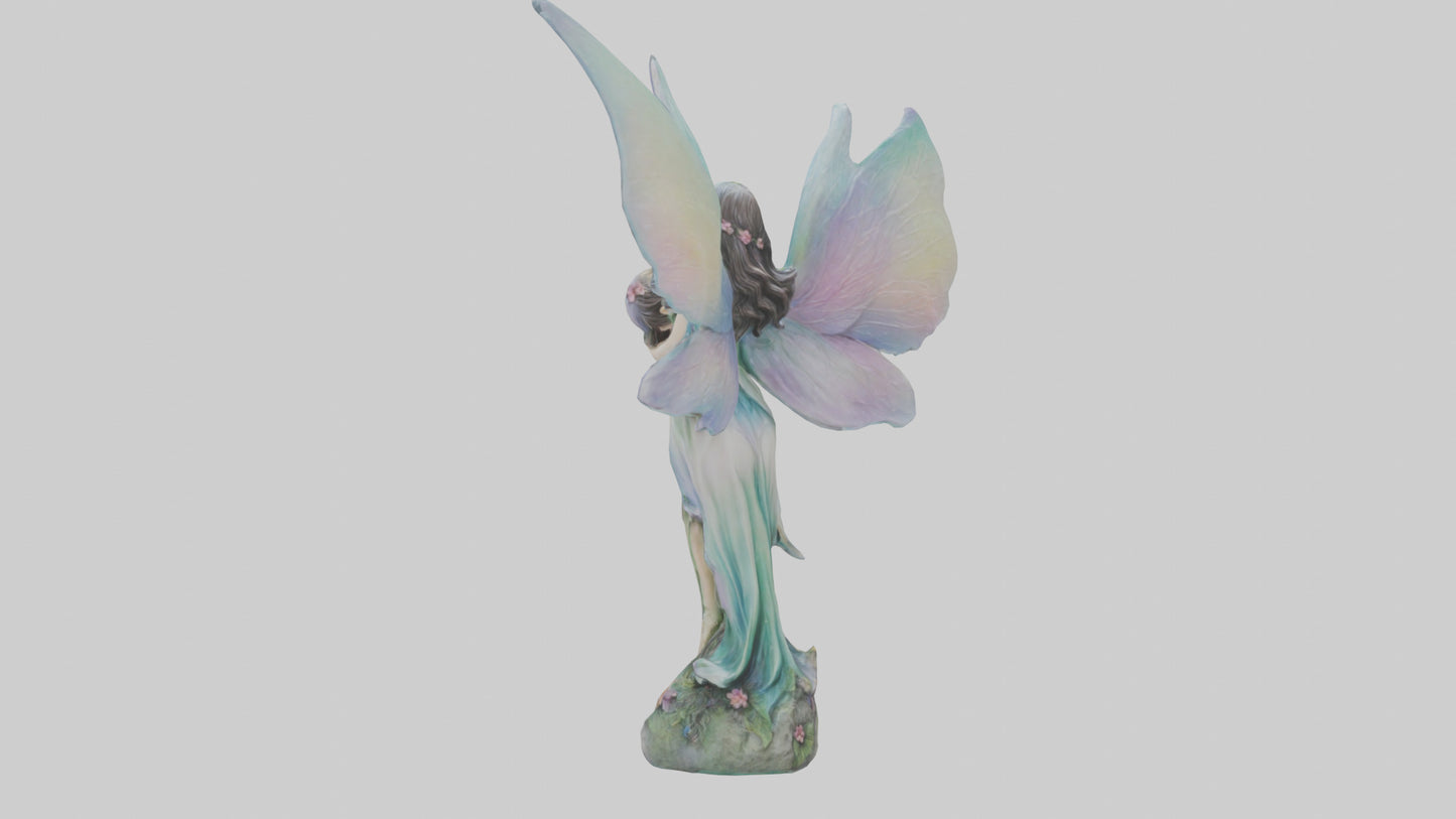Fairy Enchantment statue model VR / AR / low-poly