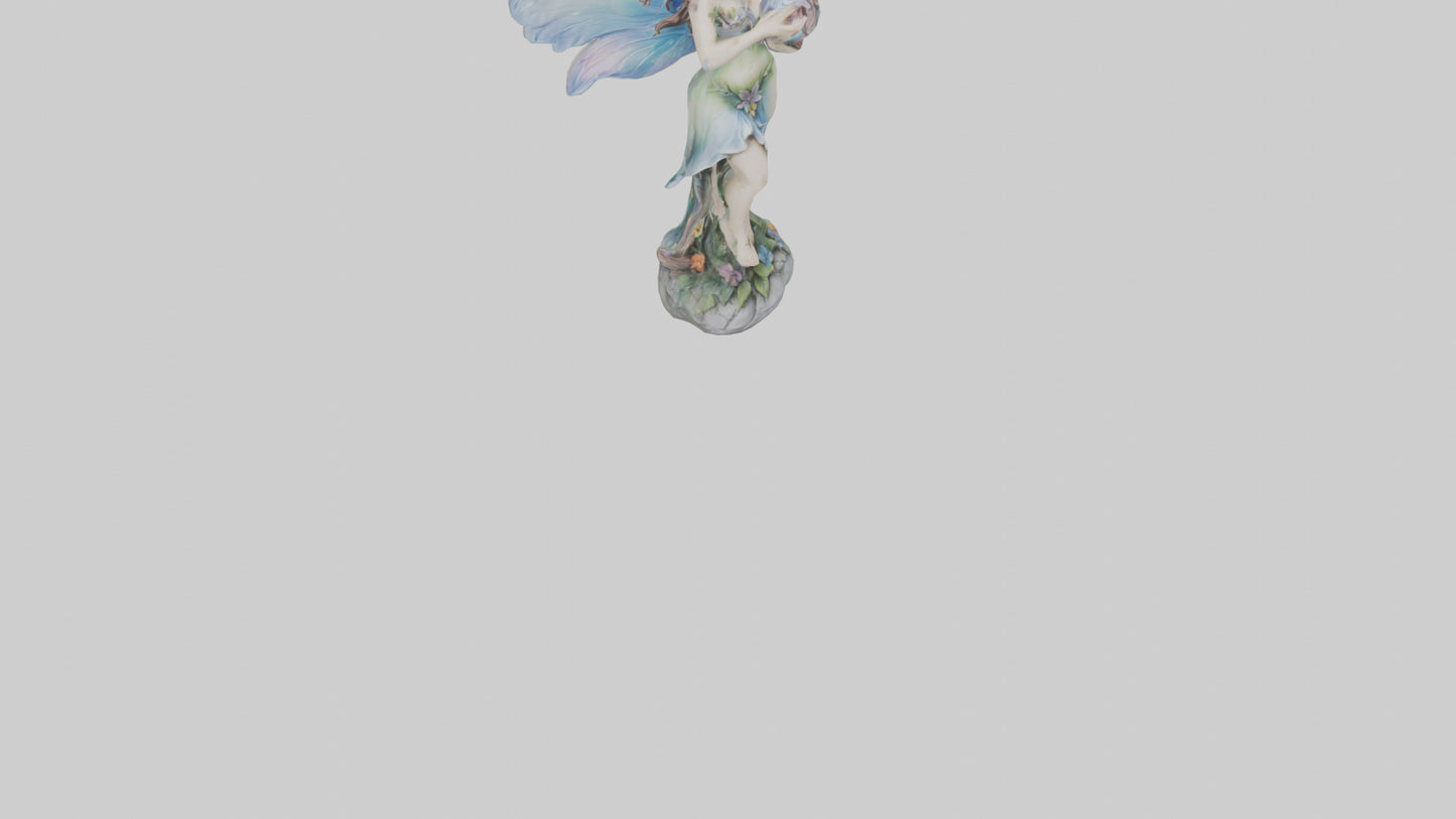 Fairy Enchantment statue model VR / AR / low-poly