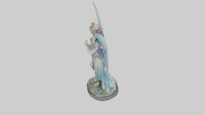 Fairy Queen statue model 3D model