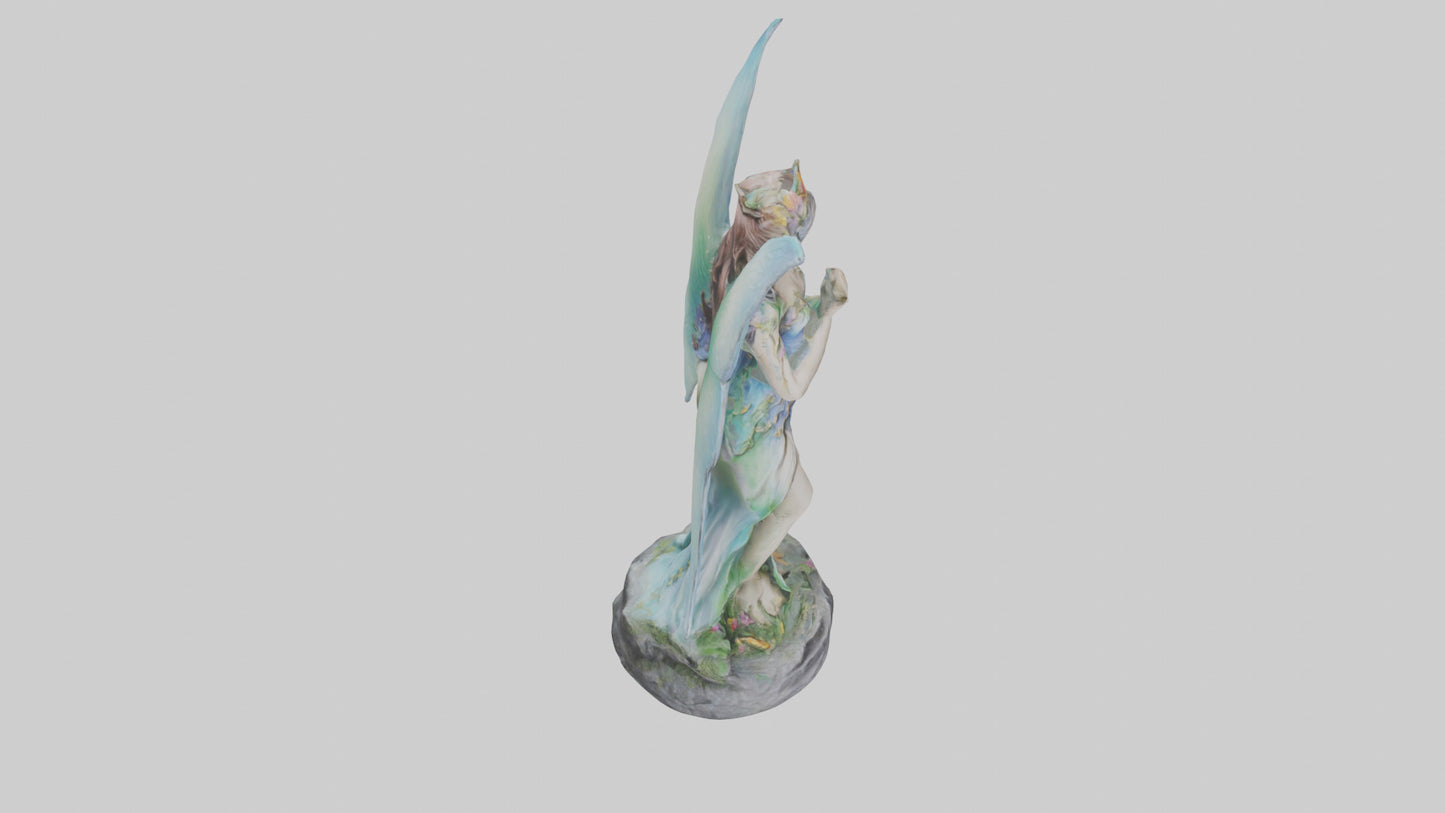 Fairy Queen statue model 3D model