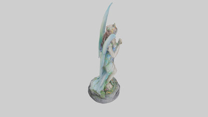 Fairy Queen statue model 3D model