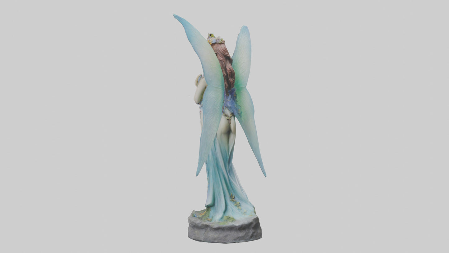 Fairy Queen statue model 3D model
