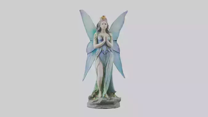 Fairy Queen statue model 3D model