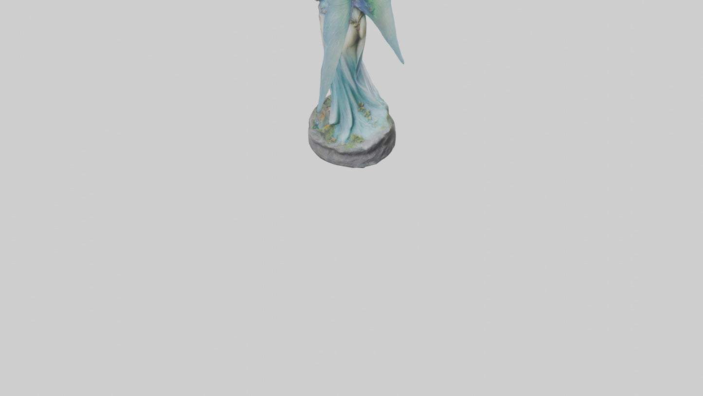 Fairy Queen statue model 3D model