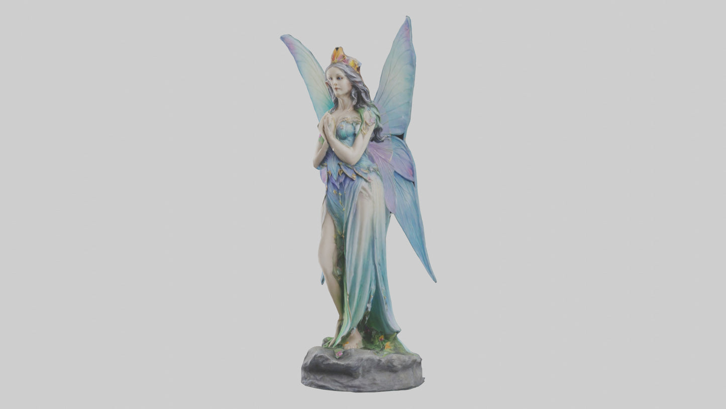 Fairy Queen statue model 3D model
