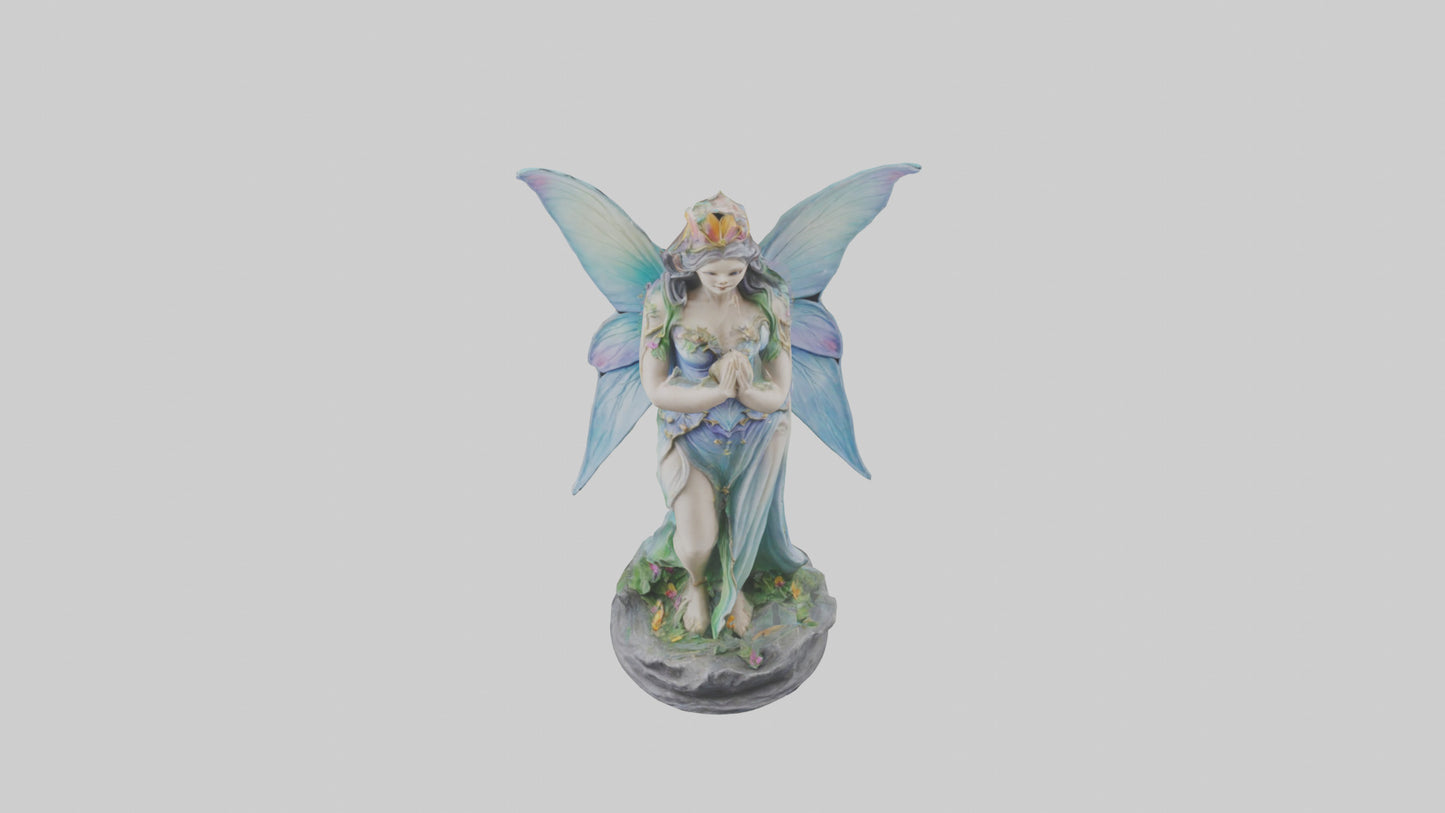 Fairy Queen statue model 3D model