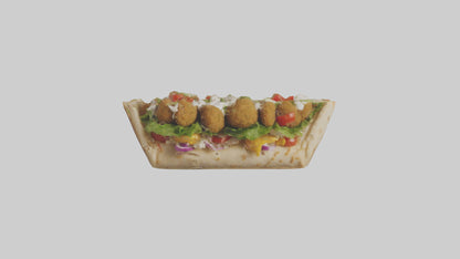Falafel gyro model VR / AR / low-poly