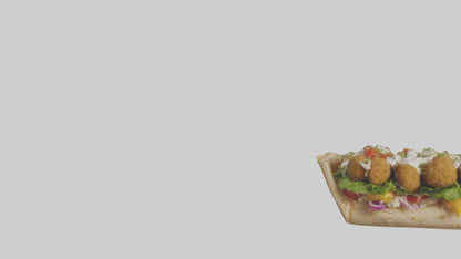 Falafel gyro model VR / AR / low-poly
