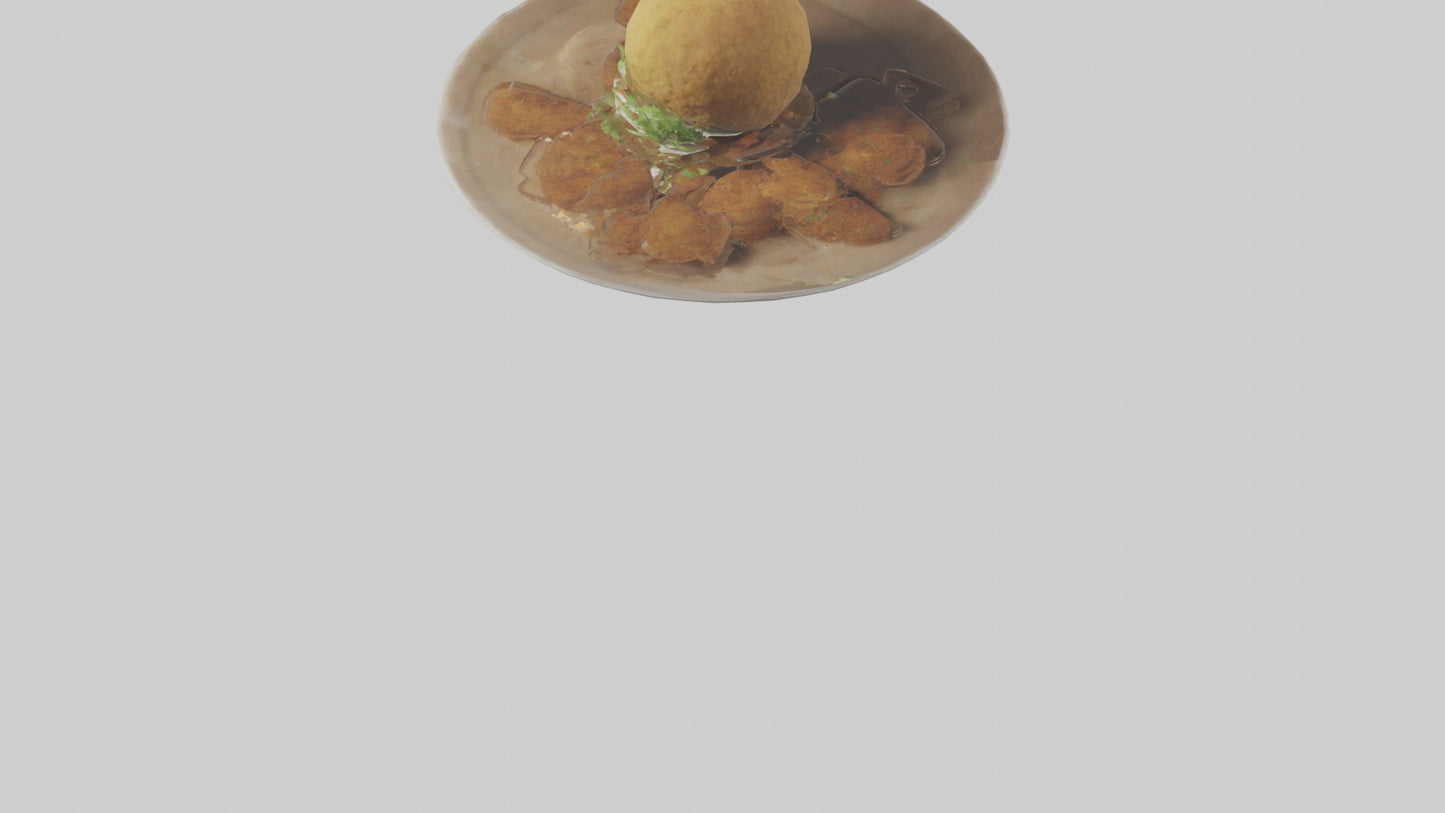 3D model Falafel model VR / AR / low-poly