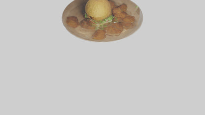 3D model Falafel model VR / AR / low-poly