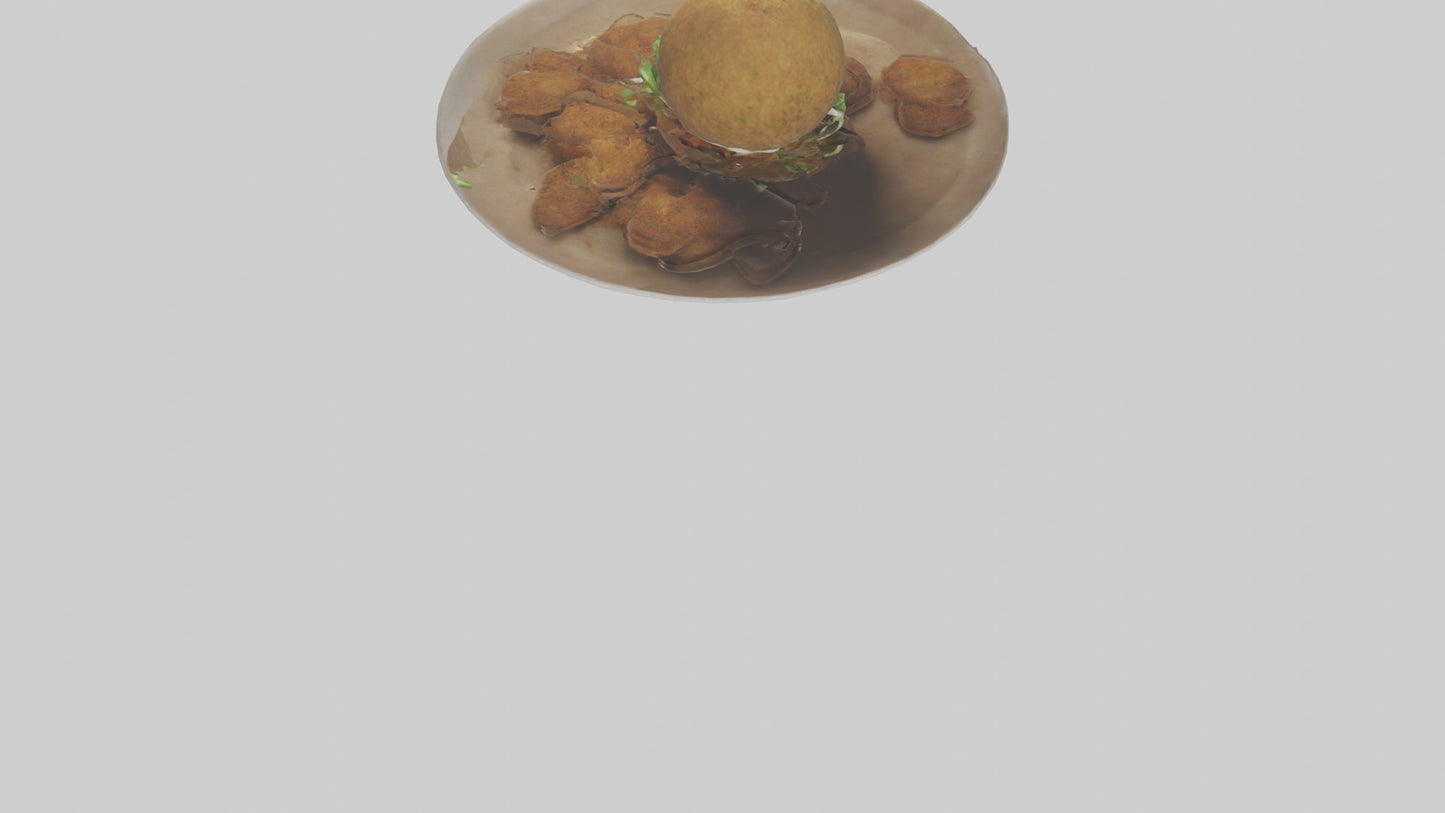 3D model Falafel model VR / AR / low-poly