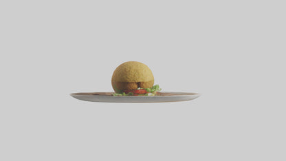 3D model Falafel model VR / AR / low-poly