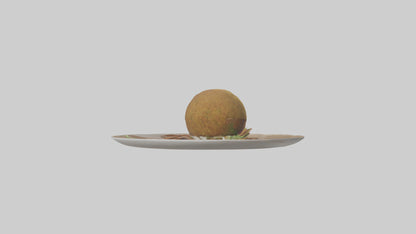 3D model Falafel model VR / AR / low-poly