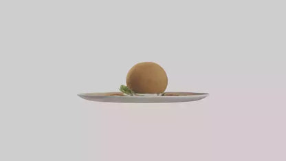 3D model Falafel model VR / AR / low-poly