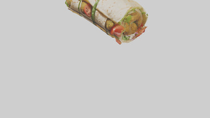 Falafel wrap model 3D model