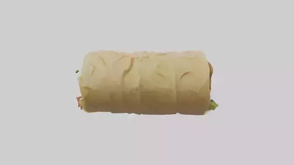 Falafel wrap model 3D model