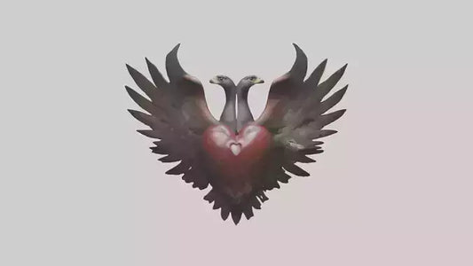 Falcon Heart 3D model