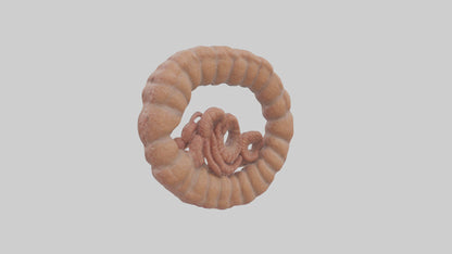 Falcon Large Intestine 3D model