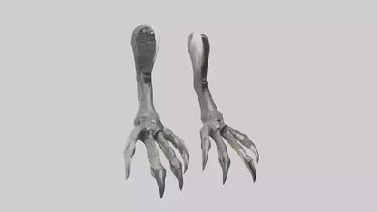 3D model Falcon Talons VR / AR / low-poly