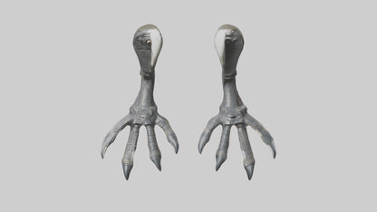 3D model Falcon Talons VR / AR / low-poly