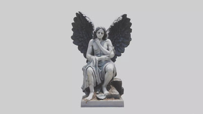 Fallen Angel statue model 3D model