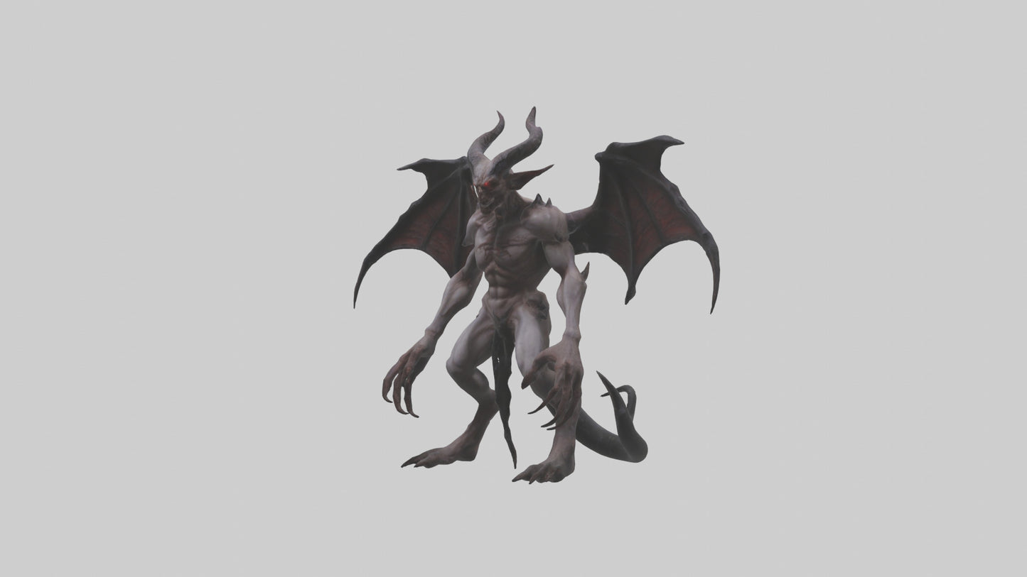 Fallen Demon model 3D model