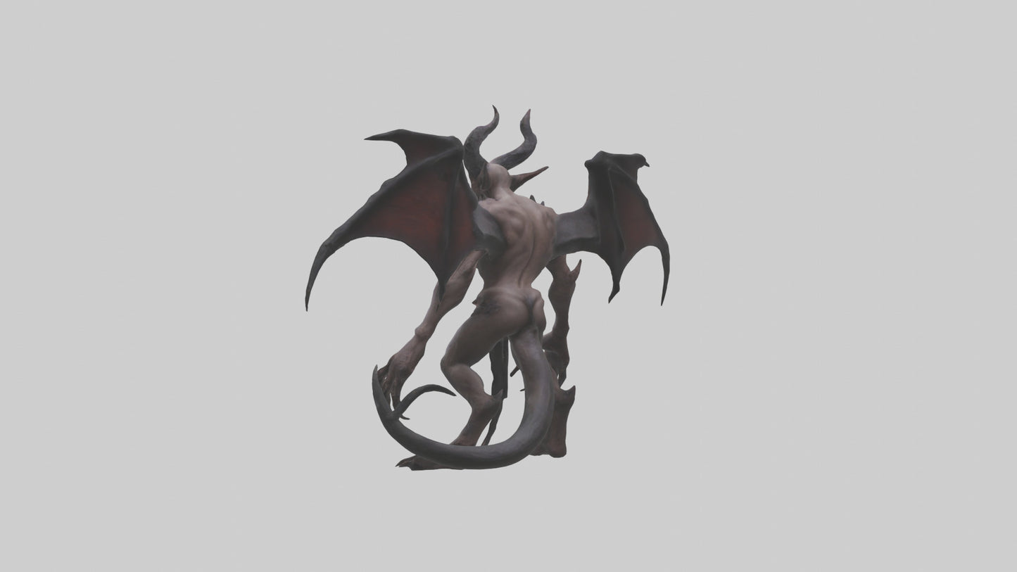 Fallen Demon model 3D model