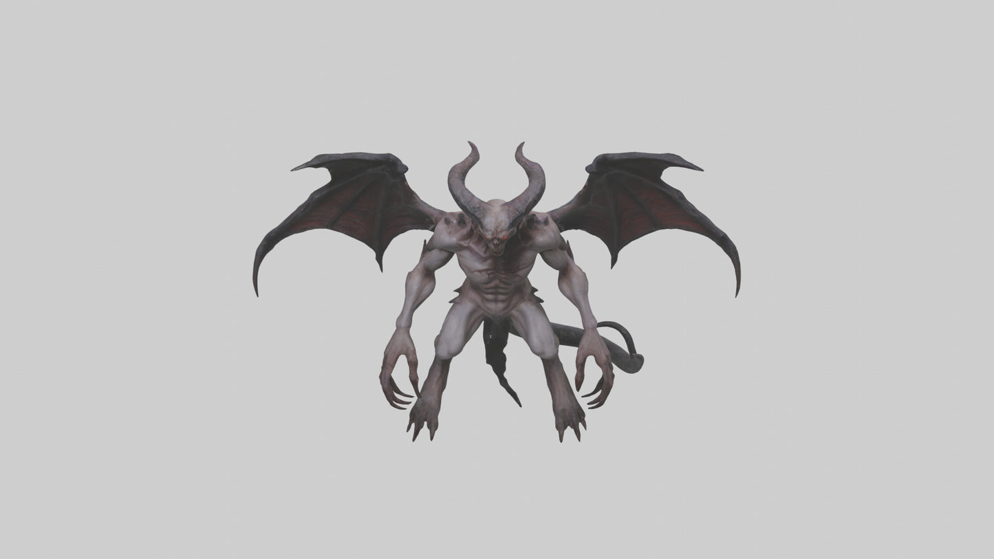 Fallen Demon model 3D model