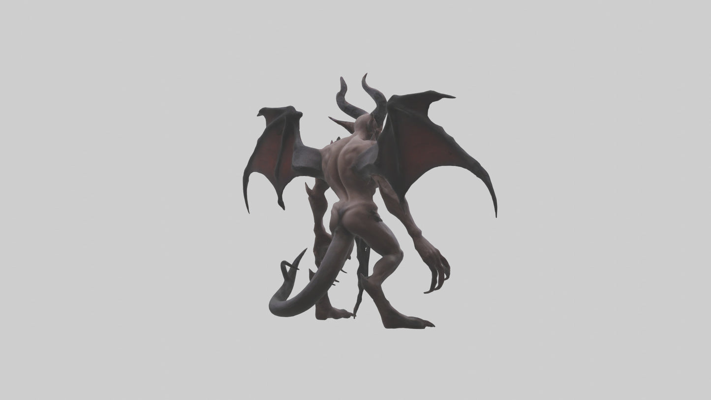 Fallen Demon model 3D model