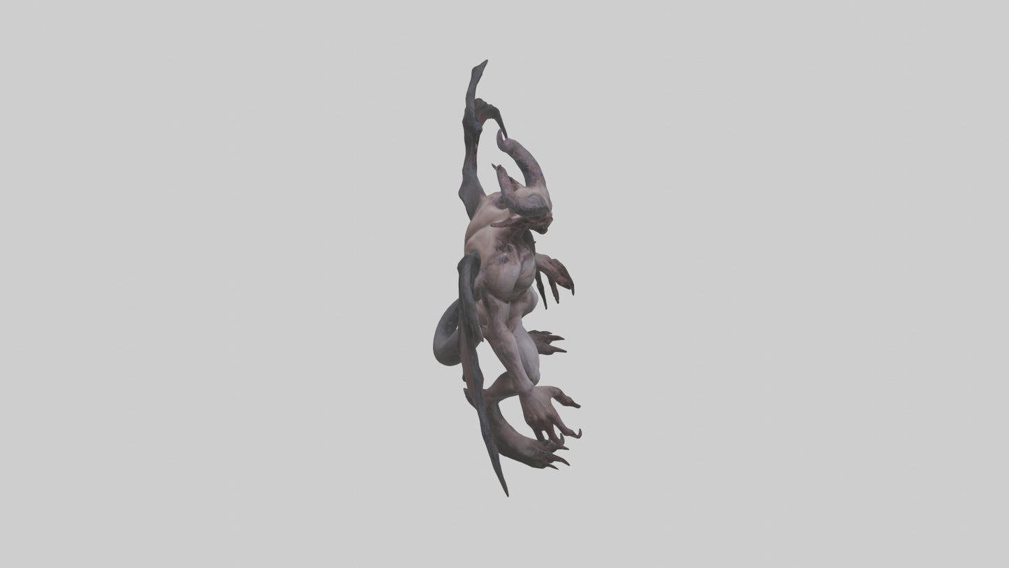 Fallen Demon model 3D model