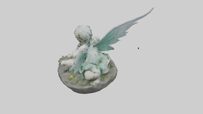 Fallen Faerie statue model 3D model