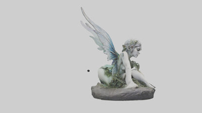 Fallen Faerie statue model 3D model