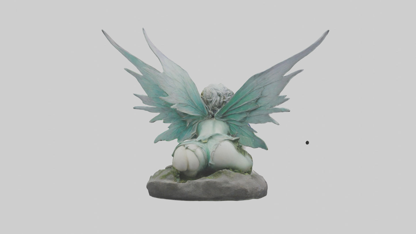 Fallen Faerie statue model 3D model