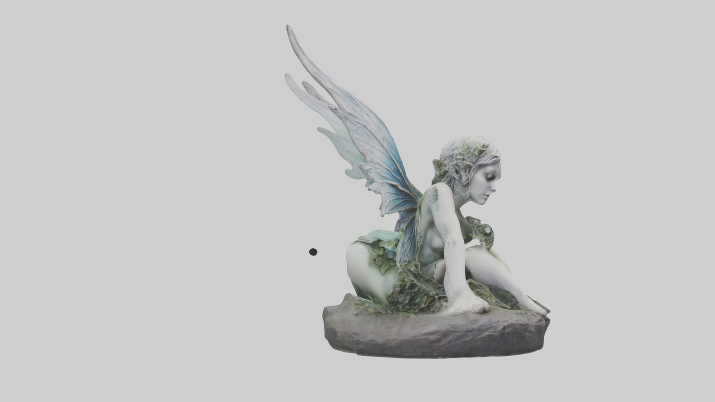 Fallen Faerie statue model 3D model