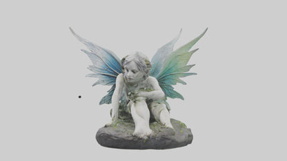 Fallen Faerie statue model 3D model