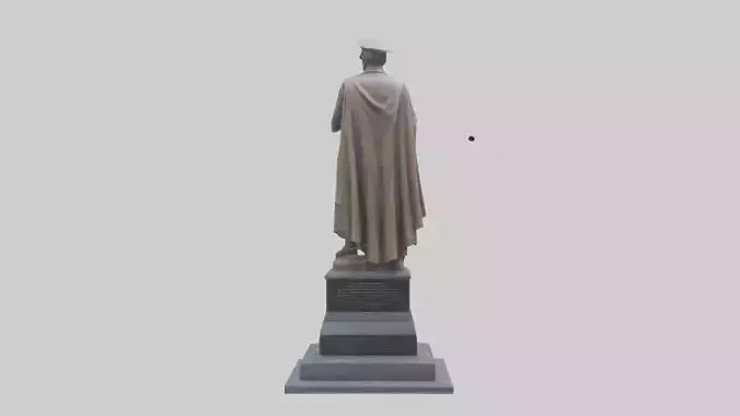 Fallen Heroes memorial statue model 3D model