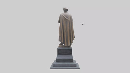 Fallen Heroes memorial statue model 3D model