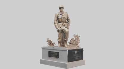 Fallen Soldier memorial model 2 3D model