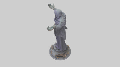 Fallen Sorcerer statue model 3D model