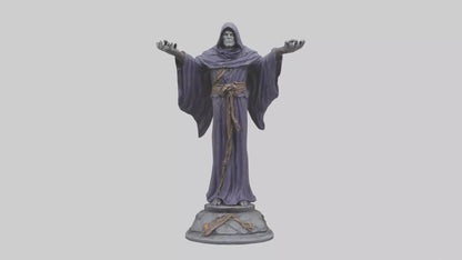Fallen Sorcerer statue model 3D model