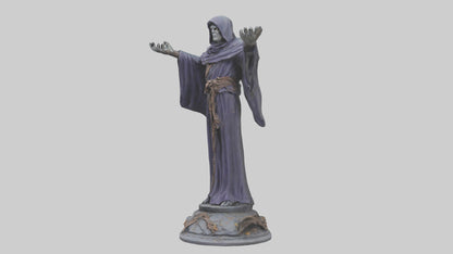 Fallen Sorcerer statue model 3D model