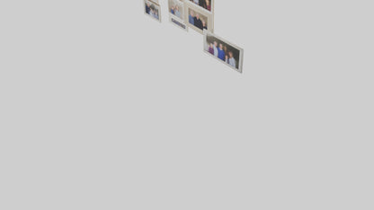 Family Photo Wall 3D model