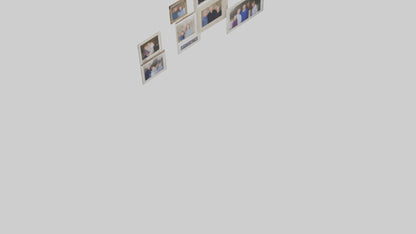 Family Photo Wall 3D model