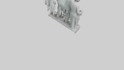 Family Statue model 3D model