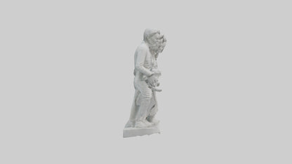 Family Statue model 3D model