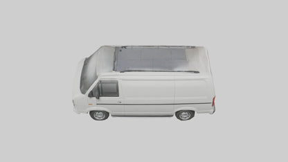 3D model Family Van with Sliding Doors model VR / AR / low-poly