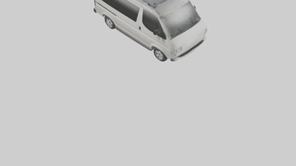 3D model Family Van with Sliding Doors model VR / AR / low-poly